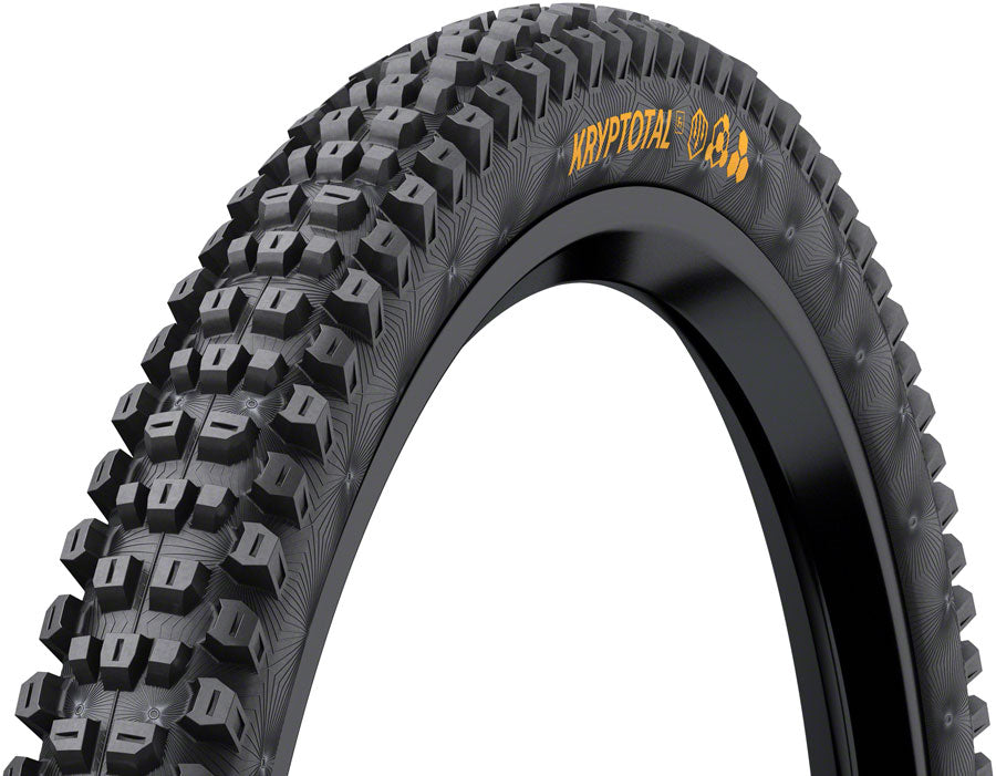 Continental Kryptotal Front Tubeless Super Soft Downhill Casing MTB Tire Black - 29"